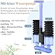 FEDOUR Aquarium Schwammfilter mit Wasserpumpe, Leiser elektrischer biochemischer Aquarienfilter, Aquarium Innenfilter, für bis zu 120L Fisch, Schildkröten und Garnelen Aquarium