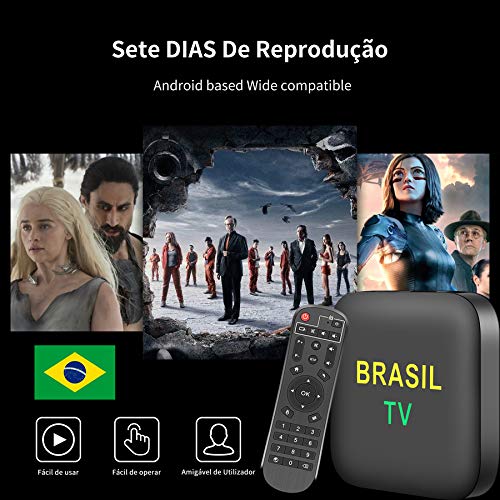 Bomix 2021 New Version Brasil Tv Iptv Brazil Tv Box Quad-Core Arm Cortex Cpu Penta-Core Arm Mali-450 Gpu 7 Days Playback #TOP2