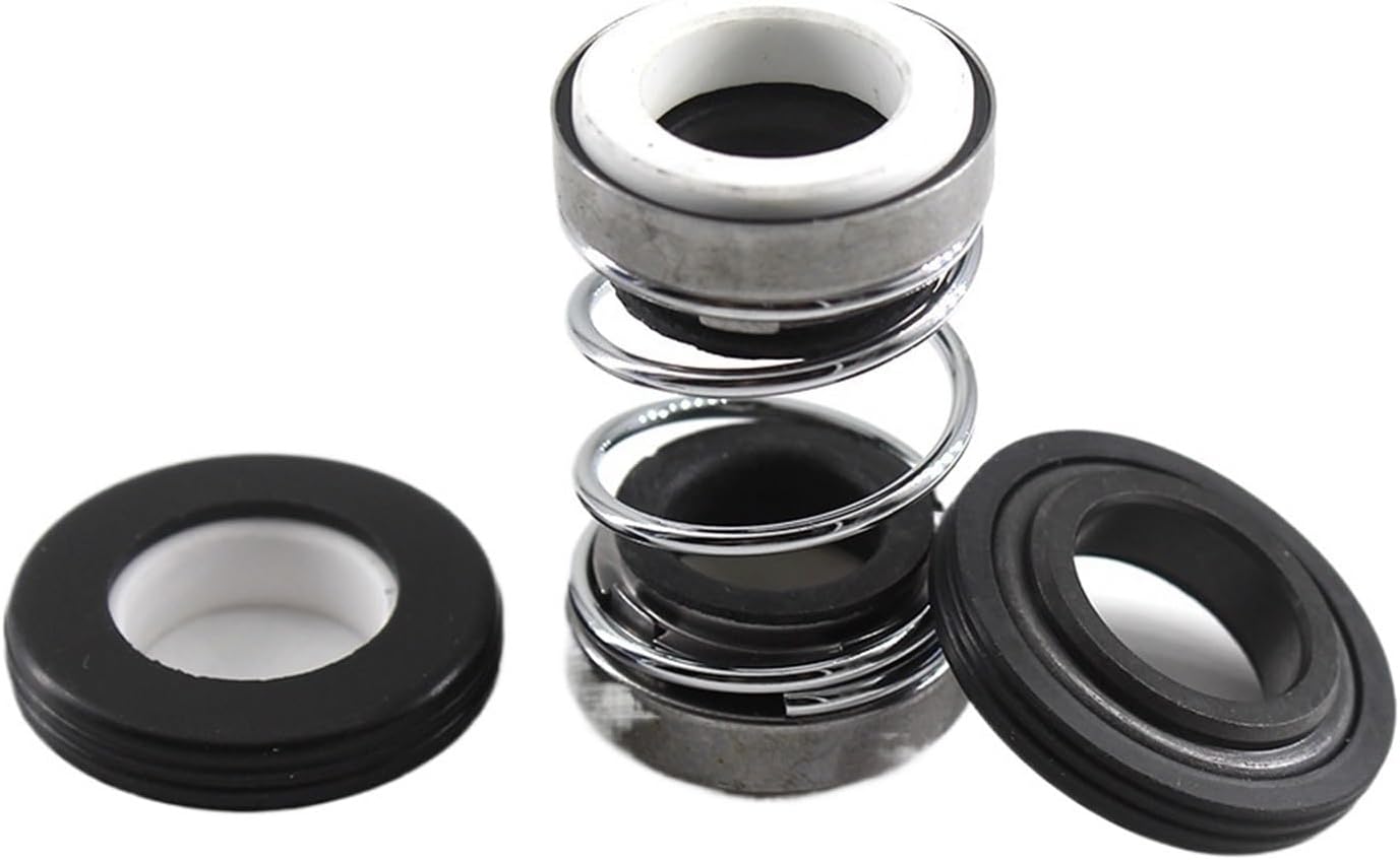 1pcs Mechanical Seal for Water Pump Model 202 Mechanical Seal Pumps 202-12/13/14/15/16/18/20/24/25/28/30 Bellow Mechanical Shaft Seal(202-22)
