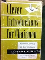 Clever Introductions for Chairmen B000O9V4A2 Book Cover