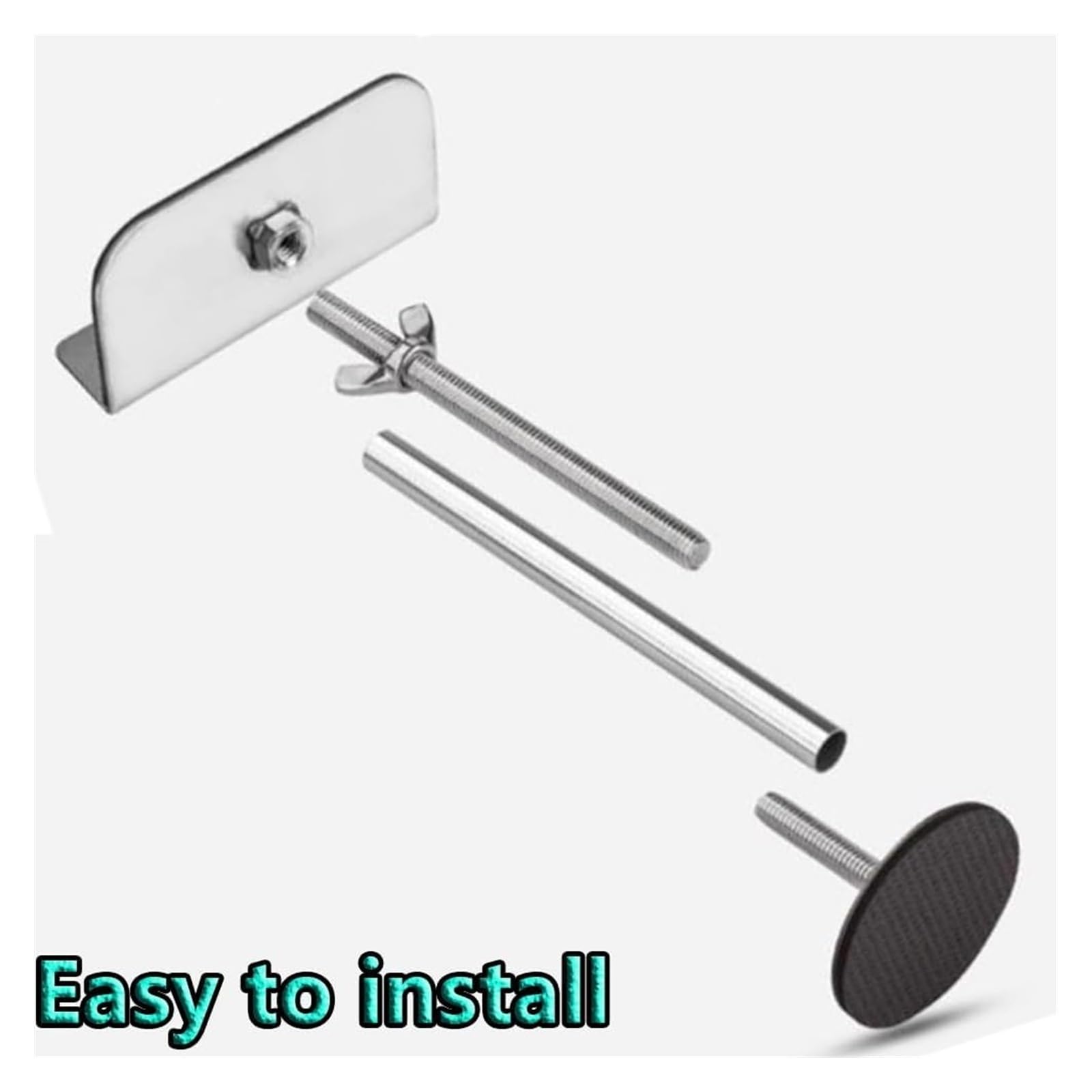 Uchwyt do zlewozmywaka, nóżki do zlewozmywaka, regulowany uchwyt zlewozmywaka, nóżki do blatów kuchennych i łazienkowych (53-63 cm (20,8 cala 24,8 cala)