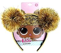 Algopix Similar Product 15 - OL LOL Queen Bee Tinsel Pom Headband