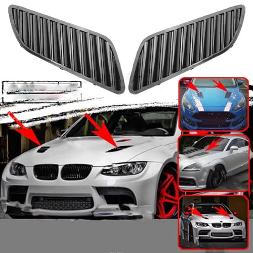 Grille d'aération de capot carbone pour BMW E90 E91 E92 E93 2011 2012 2013