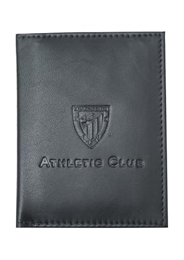 ATHLETIC CLUB BILBAO Tarjetero Socio, de Piel de Vacuno, Producto Oficial, Color Negro | Ya disponible en tu tienda friki favorita! En mundofriki.es!