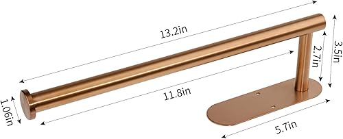 Miniatura 5 de Soportes para toallas de papel, rollos de toallas de papel, para cocina, toallas de papel a granel, autoadhesivos debajo del gabinete, ambos