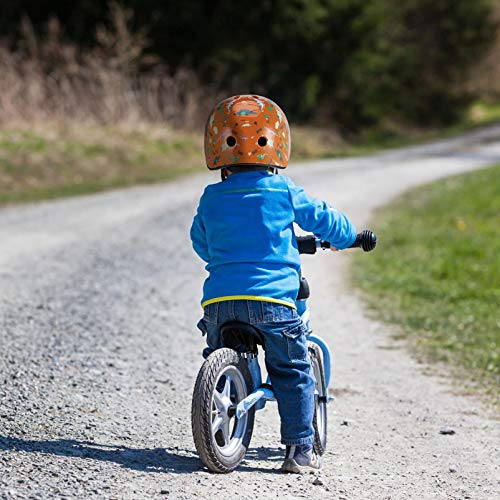 Capacete infantil de skate BESPORTBLE, capacete ajustável para crianças, ciclismo, patinete, laranja