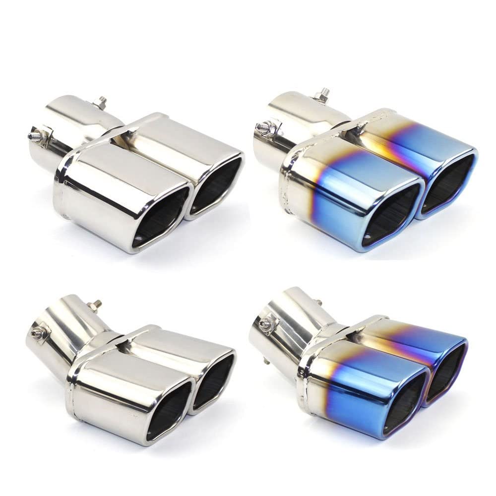 Amazon.co.jp: テールパイプ 60MM 75MMユニバーサルカーステンレス
