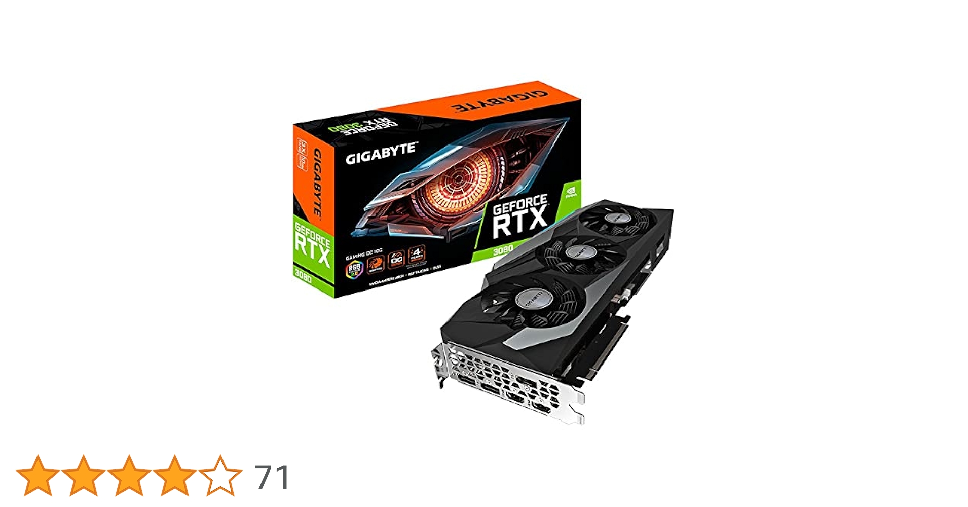 1*S様 【ジャンク品】GIGABYTE GeForce RTX 3080 OC GIGABYTE RTX 3080 GAMING OC Specs | TechPowerUp GPU Database