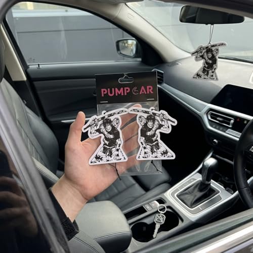 Image of PumpCar 2 pieces toji double-sided hanging Japanese anime cherry-scented car air freshener Cool anime hanging for rearview mirror Car Interior Accessories Gifts