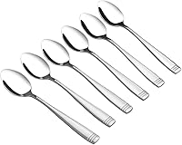 Vista 1 de Juego de cucharas pequeñas de acero inoxidable de 12 piezas, cucharadita de acero inoxidable