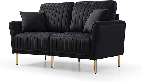 Miniatura 4 de Sofás modulares de tela de terciopelo moderno, juego de sofá modular de estilo de mediados de siglo, incluye sofá de 3 plazas, sofá biplaza, sillón