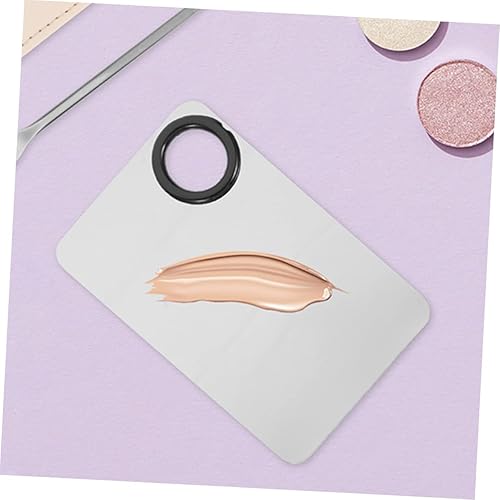 1set Makeup Palette Kit Foundation Spatula Stick Mixing Tray for Foundation Pigments