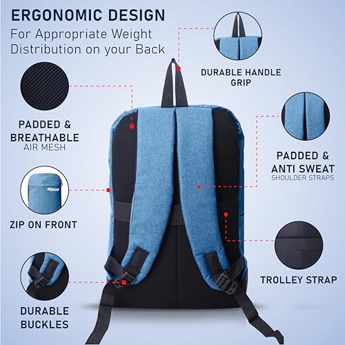 Image of Laptop & Office Bag with 2 Pocket, Compatible with 15.6 inch Laptop (16 Liters)