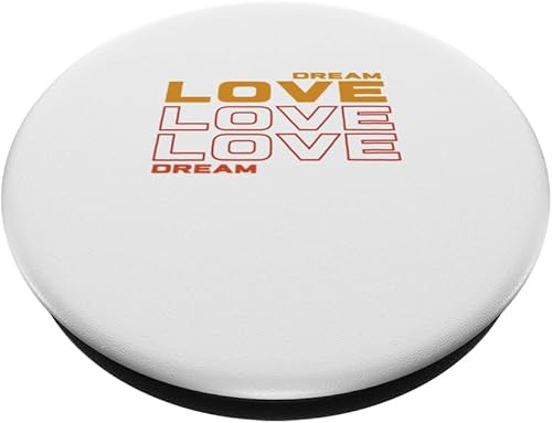 Miniatura 2 de Dream Love Love Dream - Gift For Those Who Love Love & Peace PopSockets Standard PopGrip