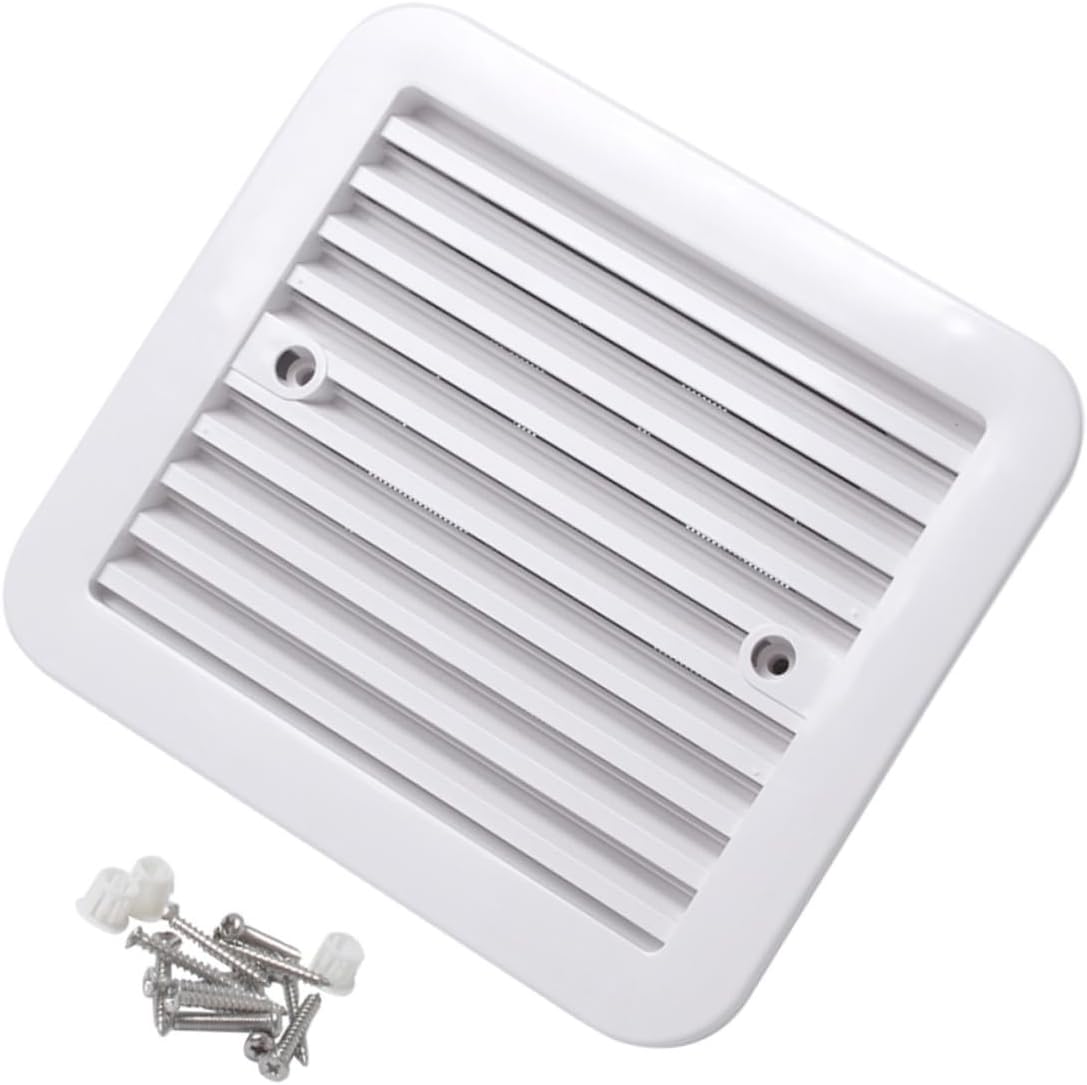 12v 8-inch Rv Exhaust Fan with Blade Bathroom Ventilation Fan for Camper Roof Silent Replacement for Rv Bathroom and Garage