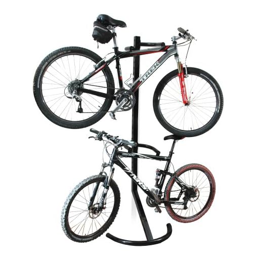 RAD Cycle Gravity Bike Stand Bicycle Rack Storage or Display Holds Two Bicycles Holds up to 125 lbs. No Tools Required