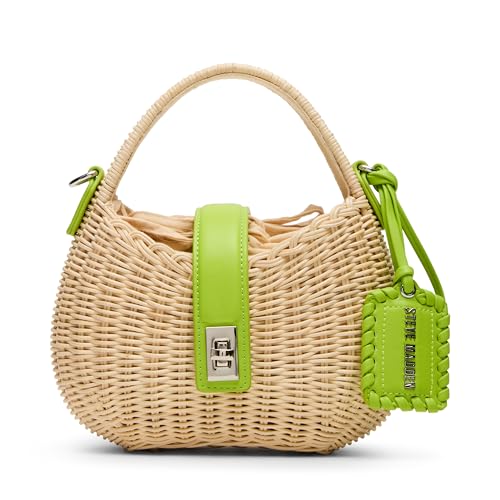 Steve Madden Canela Basket Top Handle, Green