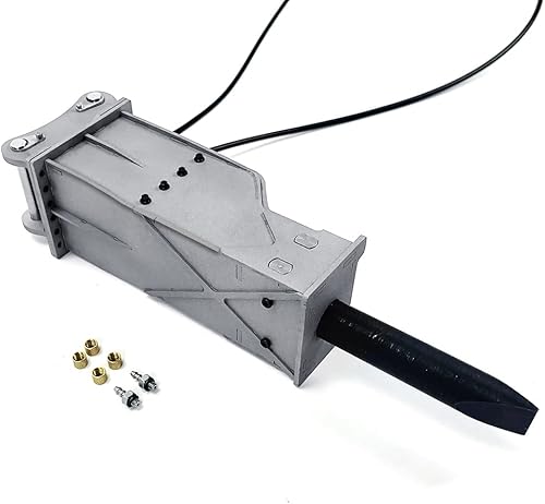 Miniatura 7 de Martillo de metal Lesu para 1:14 Excavadora hidráulica Rc Et35 B0006 Piezas de modelo de pala