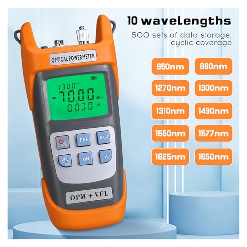 OPM AUA-G710B compteur puissance optique multimode monomode 50mW VFL