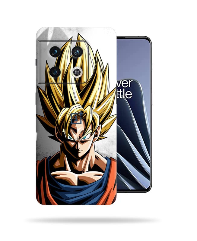 Image of Goku Skin Back Protector Film Ultra Thin Scratch Resistant Vinyl (Not Case and Cover) for OnePlus 10 Pro 5G