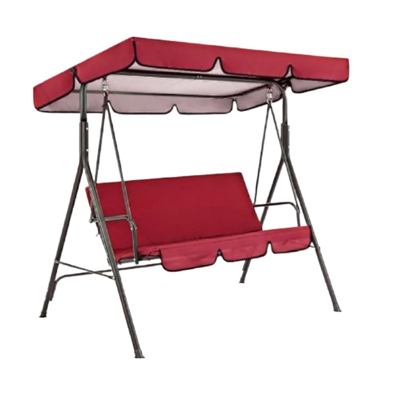 Swing Chair Canopy Replacement Sunshade For Swing Pew 2/3 Seater Garden Chair Cover Polyester Waterproof Canopy Tools