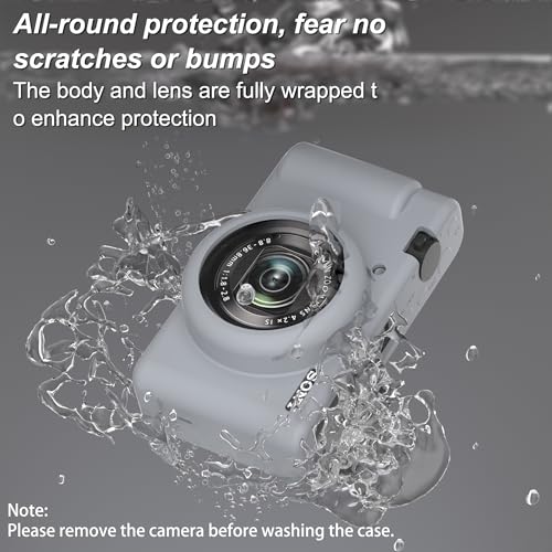 Funda de silicona para cámara Sony ZV-1F, ZV-1 II y ZV-1M2 miniatura 2