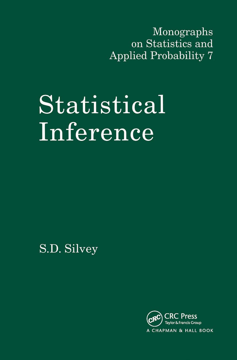 洋書 Statistical Inference by S.D. Silvey 51FTwLJpYAL.jpg