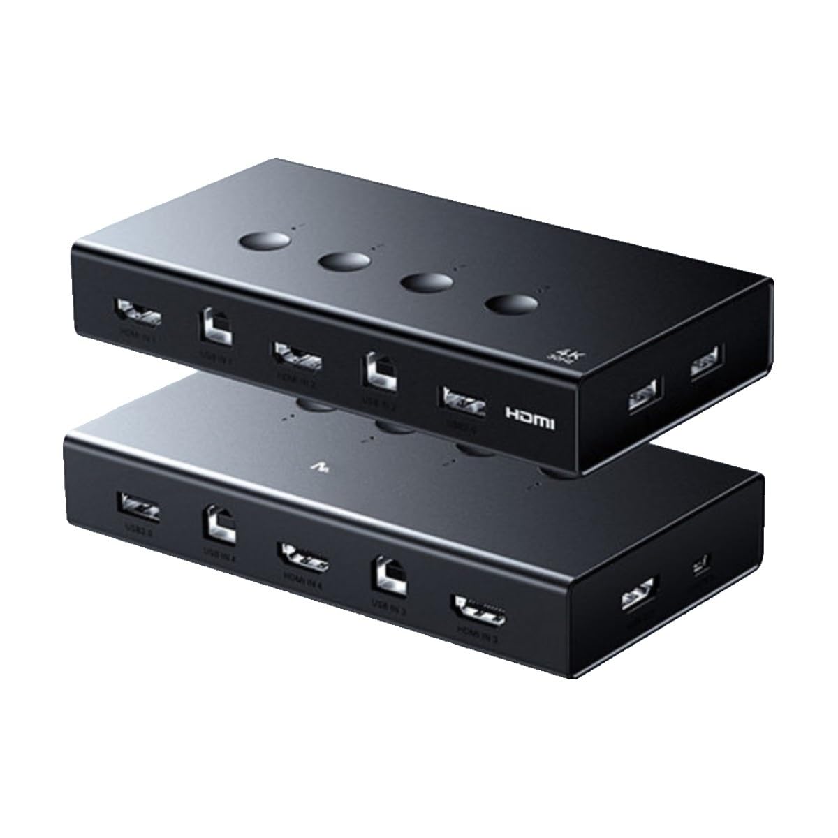 1 Pcs KVM Switch HDMI Two-in/Four-in one-Out one Monitor with Multi-USB Sharing synchronous Distribution Screen Cutter(4x1 4K 30Hz Switch)-image-37