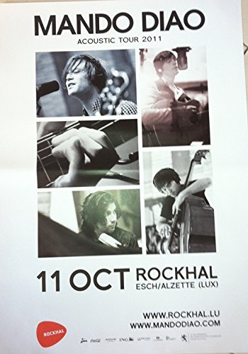 Mando Diao affiche 60x85 cm poster de collection finition mate