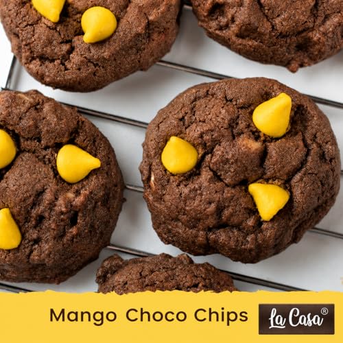 Image of La Casa Mango Chocolate Chips | Ideal for Baking & Garnishing | 100g |