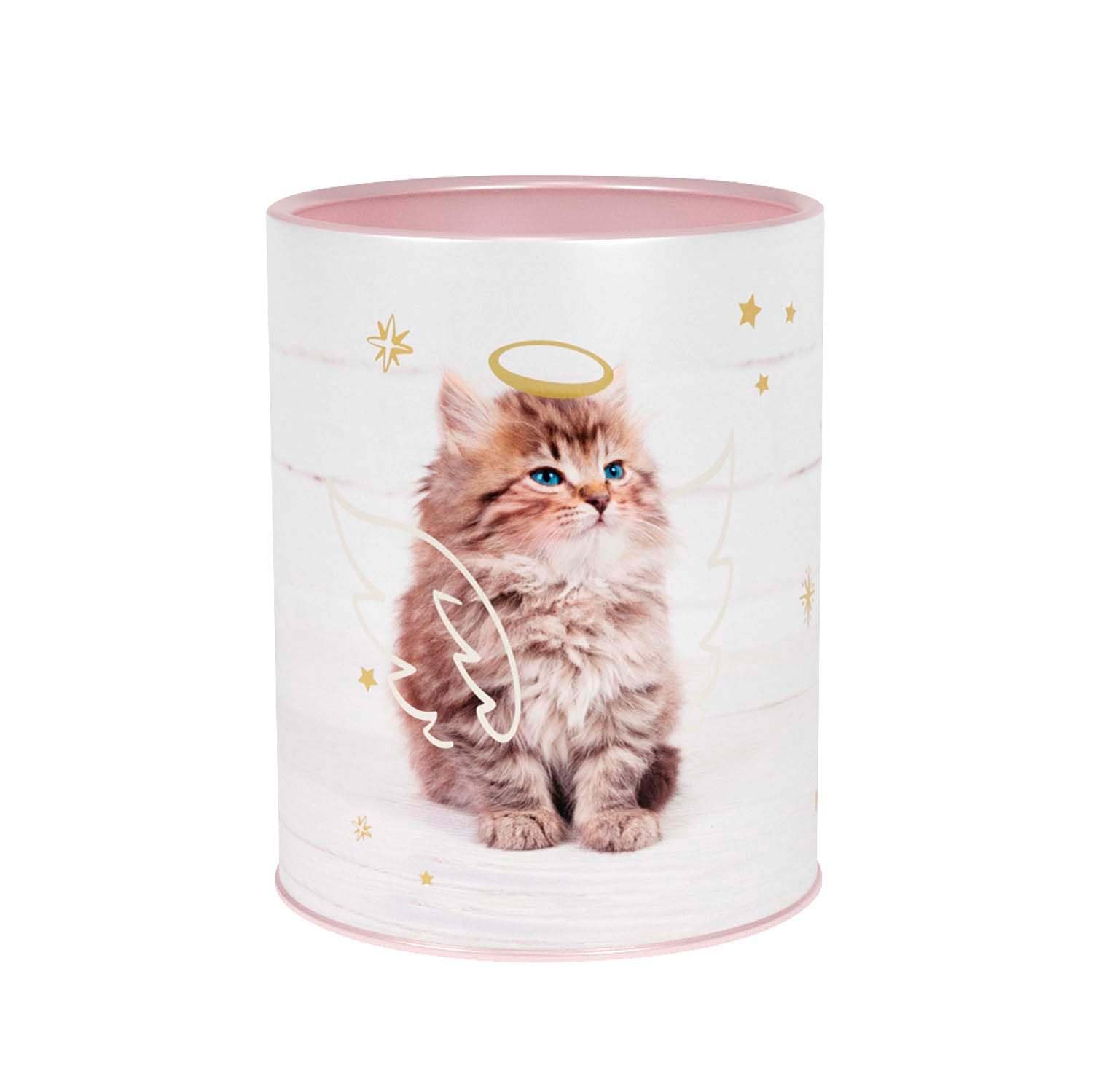 Quo Vadis - Pencil pot - My cute paws friends - Multicoloured - Resistant and durable - 8x8x10.5cm - Metal