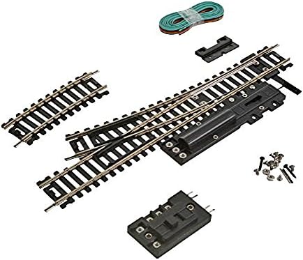 Walthers Life-Like Remote-Controlled 18" Radius Turnout-Code 100-Nickel Silver-Right Hand 433-3002 HO Scale Model Railroad - Track System image 4