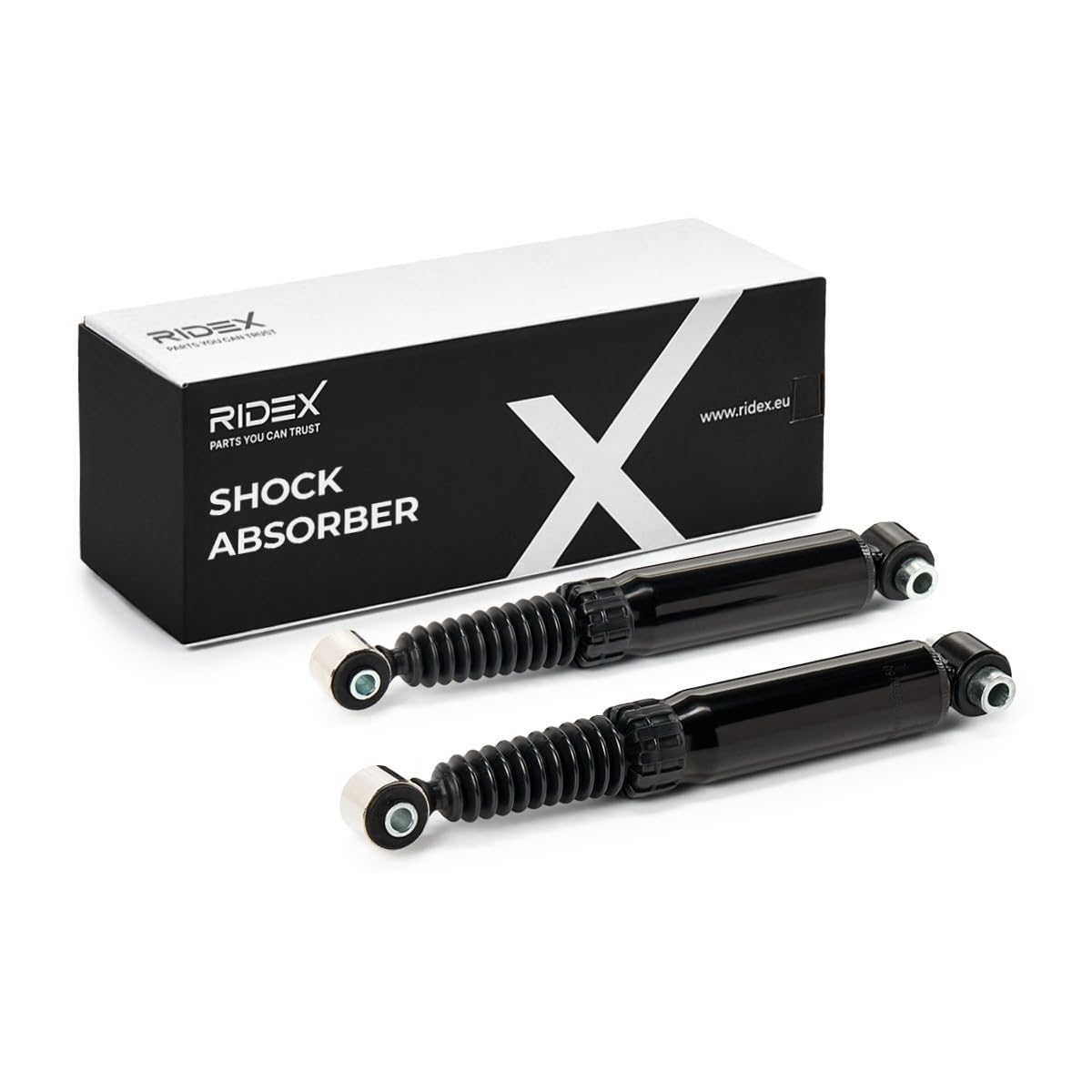 RIDEX 854S1564 2x Amortiguador Trasero Compatible con PEUGEOT 206 Fastback 2A/C