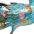 Deco 79 Metal Peacock Decorative Garden Sculpture Indoor Outdoor Garden Statue with Crystal Accents, Outdoor Sculpture 31" x 7" x 20", Teal