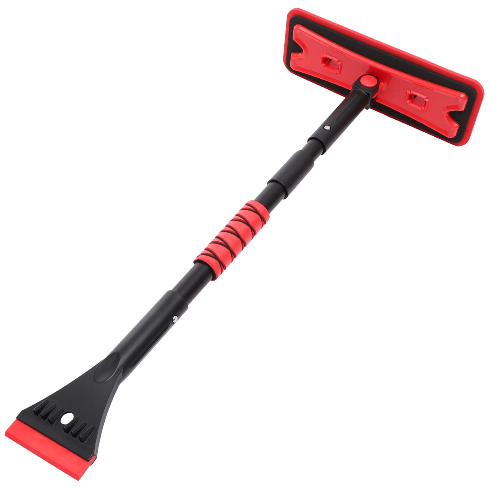 DOITOOL 1juego Rascador De Nieve Desmontable para Parabrisas Cepillo De Hielo Herramienta De Limpieza para Automóviles Compatible SUV y Camiones Sin Daños La Pintura