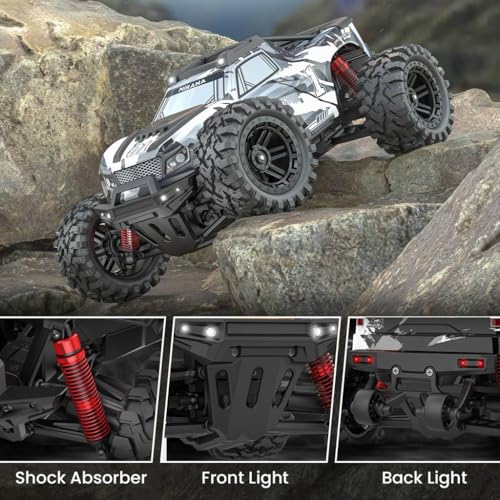 Image of 4X4 RC Monster Truck, 36 Km /H High Speed Remote Control Car, 1:14 Scale Off-Road Vehicle With Battery And Controller, Multicolor