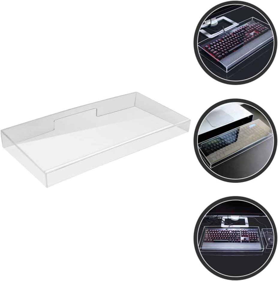 DECHOUS Keyboard Water Cover Dustproof Keyboard Case Transparent Universal Cover 470x235x55mm