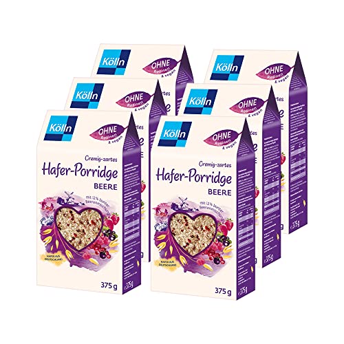 Kölln Beeriges Hafer-Porridge, 6er Pack (6 x 375g) Cover