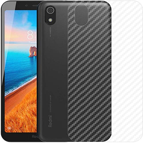 Image of Compatible with Redmi 7A Back Screen Protective Film Carbon Fiber Skin Transparent Screen Guard Sticker