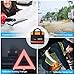 Vetoos Car Roadside Emergency Kit with Jumper Cables, Auto Vehicle Safety Road Side Assistance Kits, Winter Car Kit Essentials for Women and Men, with Car Repair Tool Set, Folding Survival Shovel