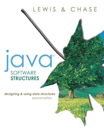 Buy Java Software Structures: Designing and Using Data Structures ...