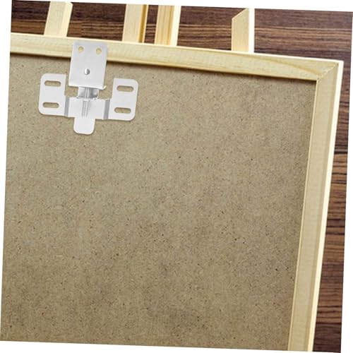 Image of 6pcs Adjustable Picture Frame Hanging Kit Heavy-Duty Hooks for Art and Large Frames Easy Installation Picture Hanging Hardware for Secure Wall Display