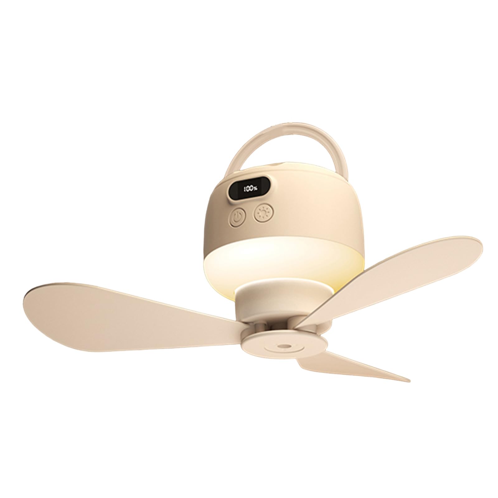 Ventilateur de plafond sans fil USB contre la chaleur sous tente et véranda