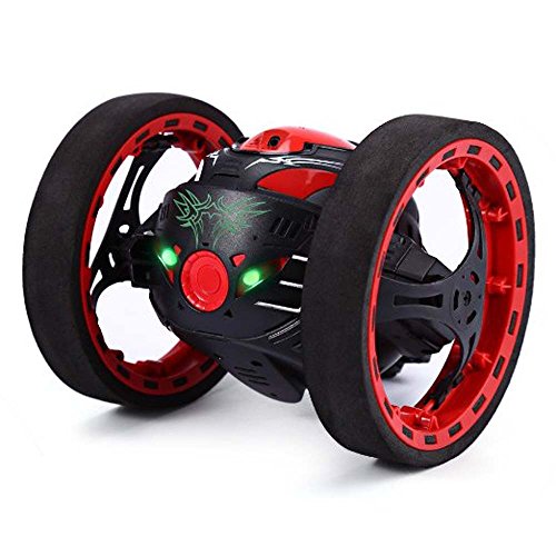 Wenini 2.4GHz Wireless Remote Control Jumping RC Toy Bounce Cars Robot Toys Flexible Wheels Rotation - //coolthings.us