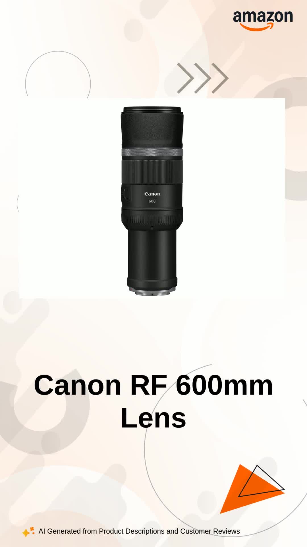 Canon Rf 600Mm F11 is STM Camera Lens, Black : Amazon.in: Electronics