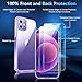Temdan Designed for iPhone 12/Designed for iPhone 12Pro Case -Clear