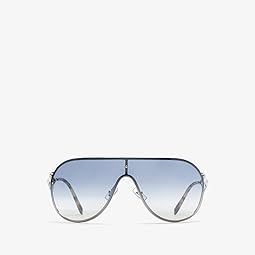 Plateado/Gradient Blue Mirror