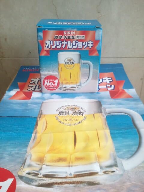 キリンビール　ストアディスプレイ　置物　オブジェ　アドバタイジング　ノベルティ Amazon.co.jp: r ノベルティ KIRIN キリンビール 淡麗 生 ビアジョッキ