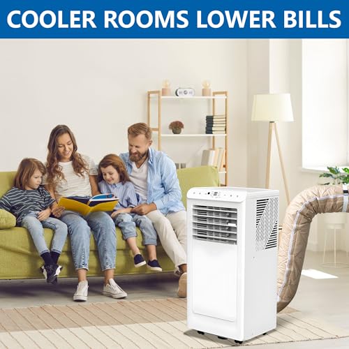 Image of Tlswshsy 2 Set Quilting Air Conditioner Hose Cover, AC Insulated Hose Cover Wrap with 8 Adjustable Buckle Straps, Portable Air Conditioner Hoses Sleeve for 5''-5.9 inch Diameter Exhaust Duct Vent (Beige)