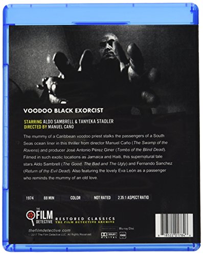 Voodoo Black Exorcist Blu-ray película de terror retro importación EE.UU. 3